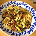 サカナシ's cooksnap of when they made 前日の夕飯の残り☆豚の角煮でスパゲティ.