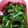 ゆにめら's cooksnap of when they made ほうれん草☆塩昆布とポン酢の和え物.