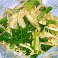 もぐ・ω・くま's cooksnap of when they made 法蓮草・ツナ・えのきの麺つゆバター炒め★.