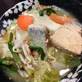 にゃん♪にゃん♪'s cooksnap of when they made 鮭のちゃんちゃん鍋。.
