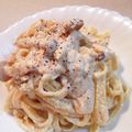 sach!e's cooksnap of when they made たっぷり使った明太クリームパスタ.