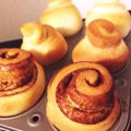 ぷぅちゃん818's cooksnap of when they made マフィン型で♪アップルシナモンロール.
