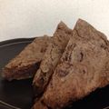 偽獅童's cooksnap of when they made HM★簡単♪チョコアーモンドスコーン.