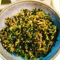 yukochin8's cooksnap of when they made 大根の葉(かぶの葉)のふりかけ.