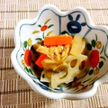 SP♪'s cooksnap of when they made 母の味　根菜の煮合え✿.