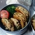 タバスコ♪'s cooksnap of when they made 鶏ひき肉のれんこん挟み焼き.