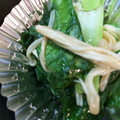 PRN_'s cooksnap of when they made ＊お弁当に♪小松菜とえのきのおひたし＊.