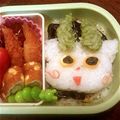 つむりつママ's cooksnap of when they made キャラ弁♪妖怪ウォッチ♪簡単コマさん♪.