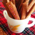 pow虫's cooksnap of when they made カリカリ＊チョココアスティック.