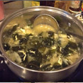 轻松熊's cooksnap of when they made 旬の味をおいしく〜筍のかき玉スープ.