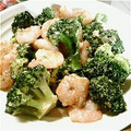 なんなこなんだ's cooksnap of when they made エビとスナップエンドウのオイマヨ炒め.