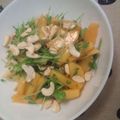 uzu1118's cooksnap of when they made 柿と豆苗のさっぱりサラダ❀(水菜でも○).