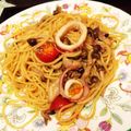 キャビィーママ's cooksnap of when they made ランチに簡単！✿いかのバター醤油パスタ✿.