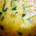 はっぴぃな's cooksnap of when they made カボチャほうれん草と鶏団子のシチュー.