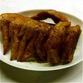 ぶーちゃんぶたぶた's cooksnap of when they made 簡単！名古屋名物の手羽先唐揚げ.