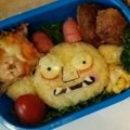 hiro＊ma's cooksnap of when they made 妖怪ウォッチ キャラ弁 山吹鬼2.