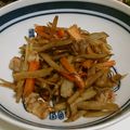 なつきりおん's cooksnap of when they made 甘くないきんびらごぼう(ごぼう炒め).