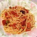 ☆Jgirl☆'s cooksnap of when they made 簡単ツナ缶トマト缶スパゲティ.