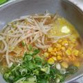 mia8823's cooksnap of when they made コーンともやしの味噌ラーメン.