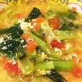 柚（•∀•）'s cooksnap of when they made 奇跡の一杯★小松菜とトマトのスープ.
