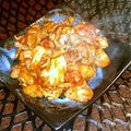みーちゃん１０'s cooksnap of when they made 豚キムチトッポギ餅.
