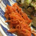 かいや's cooksnap of when they made 弁当にオススメ）簡単たらこ人参シリシリ.