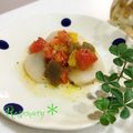 Rosemary＊'s cooksnap of when they made 鱈・白身魚のムニエル☆塩レモン野菜ソース.
