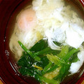 κμγεηαι's cooksnap of when they made 半熟がおすすめ、たまごのお吸い物.