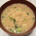 ぷうやこ's cooksnap of when they made 蓮根のすりおろし味噌汁.