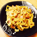 ☆kiitos☆'s cooksnap of when they made 簡単！エリンギと蓮根の醤油にんにく炒め.