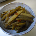 まほじょ's cooksnap of when they made 和みの味☆ごぼうとこんにゃくの炒り煮.