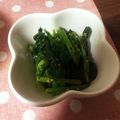 森のいずみん's cooksnap of when they made とっても簡単な☆ほうれん草の胡麻和え.