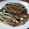 にこにこジャッキー's cooksnap of when they made ダイエットに＊豆腐入り海鮮お好み焼き.