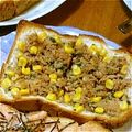 きゃんら's cooksnap of when they made 簡単！コーンツナオニオントースト♪.