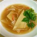 ﾁｮﾎﾞﾋﾟ's cooksnap of when they made ぺらぺら高野豆腐のとろりんスープ♪.
