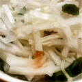 SATOKOin's cooksnap of when they made 大根とわかめとえのきの梅サラダ.