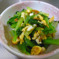 mamihide's cooksnap of when they made ★小松菜の和え物（覚書）.