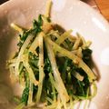 mugi918's cooksnap of when they made レンジで簡単＊水菜の辛子おひたし.