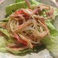 シュガpo's cooksnap of when they made 誰でも簡単中華風春雨サラダ.