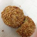 すのすのMAX's cooksnap of when they made お弁当やおやつに♪さつまいものごま揚げ.