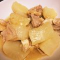 クック0SH1SS☆'s cooksnap of when they made ＊＊ほっこり甘い大根と鳥の煮物＊＊.