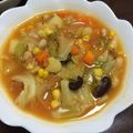 クックU5LJ9V☆'s cooksnap of when they made 簡単ごちそうあったかミネストローネ.