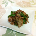 龍青空ママ's cooksnap of when they made 焼き長いもとじゃこの焦がし醤油和え.