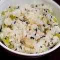 chakami's cooksnap of when they made ☆エコかな？大根の葉炊き込みご飯☆.