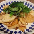のり1017's cooksnap of when they made 長芋きのこの和風バターソテー〜大葉の香〜.