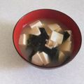 きらり流れ星's cooksnap of when they made 渦巻きお麩入り味噌汁.