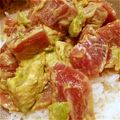 mina0531's cooksnap of when they made 五分で出来る！マグロアボガド丼.