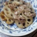 きこボギー's cooksnap of when they made 蓮根と豚肉の照り焼き(味噌verも).