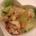 黒パグりん's cooksnap of when they made 桜えびと春キャベツと豆腐のとろ煮.