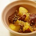 ＭＯＭＯＮＡＢＥ's cooksnap of when they made 薩摩芋と挽き肉の甘辛炒め♪.
